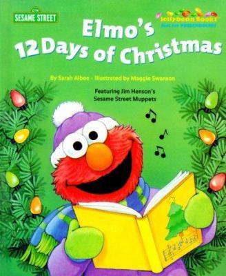 Elmo's 12 Days of Christmas (Jellybean Books(R)) 0375803823 Book Cover