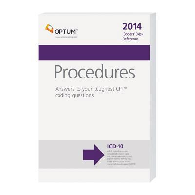 Coders' Desk Reference for Procedures 2014 1601518900 Book Cover