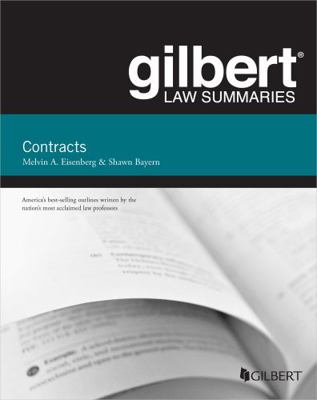 Gilbert Law Summaries on Contracts 031427619X Book Cover