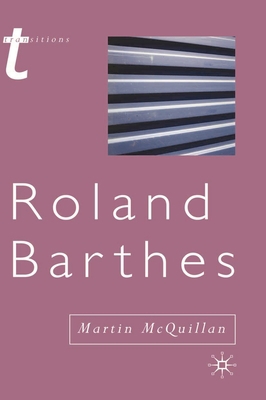 Roland Barthes 0333914589 Book Cover