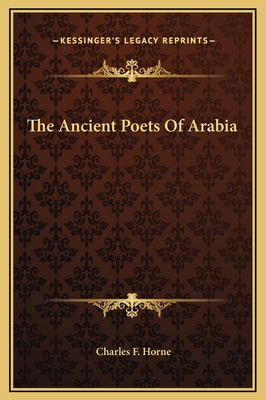 The Ancient Poets Of Arabia 1169198872 Book Cover