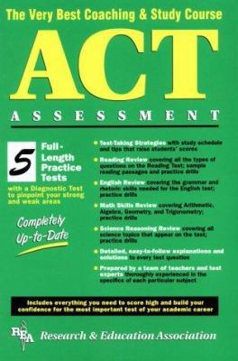 ACT Assessment (Rea) - The Very Best Coaching &... 0878919678 Book Cover