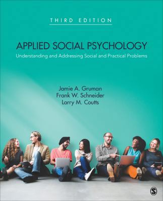 Applied Social Psychology: Understanding and Ad... 1483369730 Book Cover