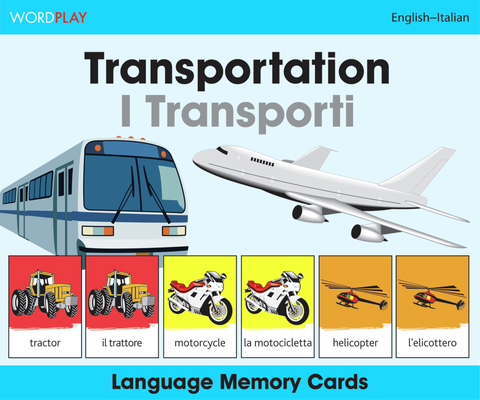 Wordplay Language Memory Cards-Transportation (... [Italian] 1840595558 Book Cover