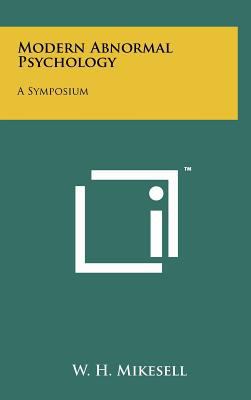 Modern Abnormal Psychology: A Symposium 1258074184 Book Cover