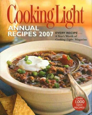 Cooking Light Annual Recipes 0848730712 Book Cover