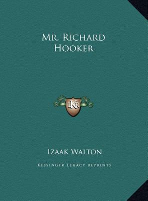 Mr. Richard Hooker 1169680674 Book Cover