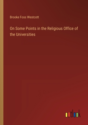 On Some Points in the Religious Office of the U... 3368179780 Book Cover