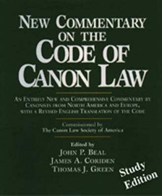 New Commentary on the Code of Canon Law (Study ... 0809140667 Book Cover