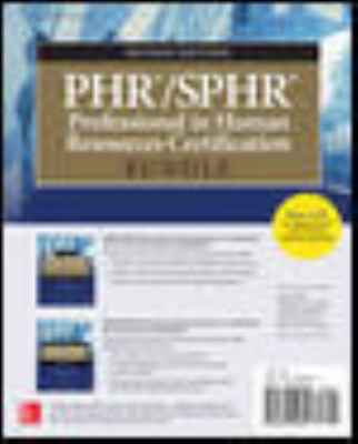 Phr/Sphr Professional in Human Resources Certif... 1260454614 Book Cover