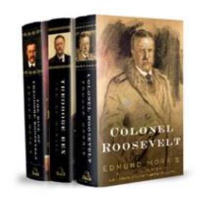 Edmund Morris's Theodore Roosevelt Trilogy Bund... 0812958632 Book Cover