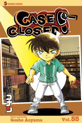 Case Closed, Vol. 55: The Mystery of Lavender M... 1421577836 Book Cover