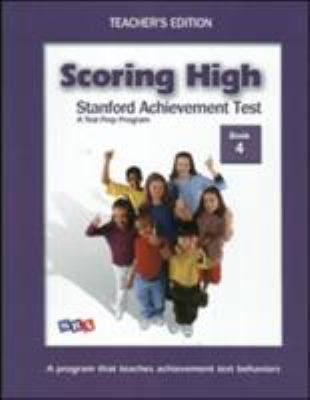 Scoring High on SAT: Teacher Edition Grade 4 0075841053 Book Cover