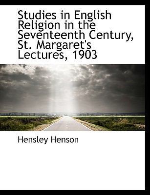 Studies in English Religion in the Seventeenth ... [Large Print] 1116030543 Book Cover