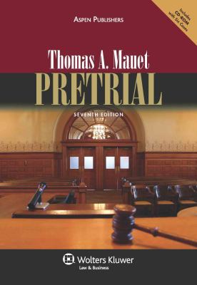 Pretrial 7th Edition 0735572038 Book Cover