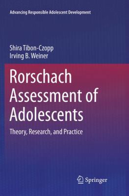 Rorschach Assessment of Adolescents: Theory, Re... 1493979906 Book Cover