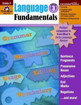 Language Fundamentals, Grade 3 159673163X Book Cover