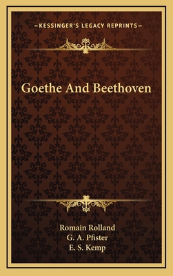 Goethe And Beethoven 1164503502 Book Cover
