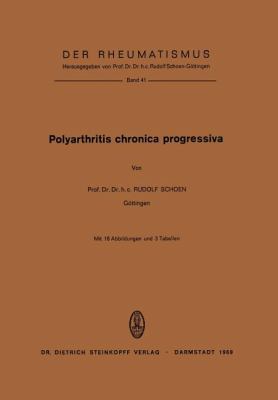 Polyarthritis Chronica Progressiva [German] 3798503060 Book Cover