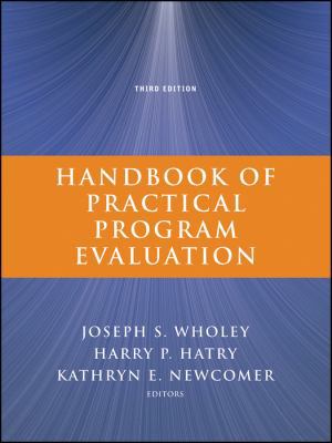 Handbook of Practical Program Evaluation 047052247X Book Cover