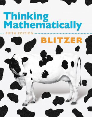 Thinking Mathematically Plus Mymathlab with Pea... 0321744446 Book Cover