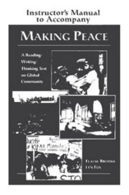 Making Peace Instructor's Manual: A Reading/Wri... 0521657792 Book Cover