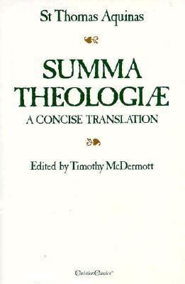 Summa Theologiae 0870612115 Book Cover