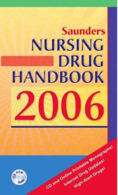 Saunders Nursing Drug Handbook 2006 [With CDROM] 1416025391 Book Cover
