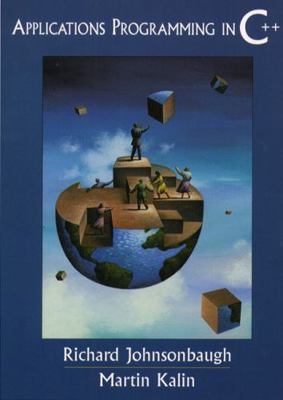 Applications Programming in C++ 0137489633 Book Cover