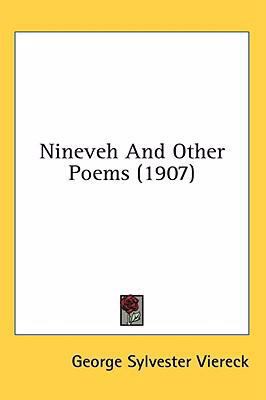 Nineveh And Other Poems (1907) 054897487X Book Cover