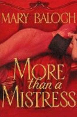More Than a Mistress [Large Print] 1587241161 Book Cover
