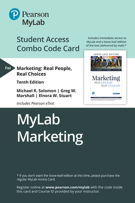 Mylab Marketing with Pearson Etext -- Combo Acc... 0135642566 Book Cover
