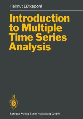 Introduction to multiple time series analysis 3540531947 Book Cover