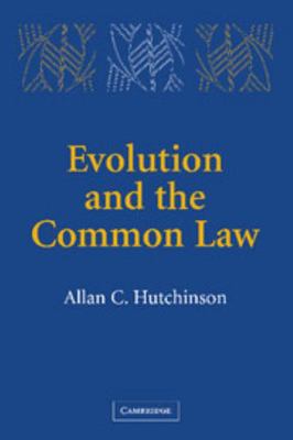 Evolution and the Common Law 0521614910 Book Cover