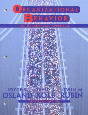 Organizational Behavior: An Experiential Approach 0130176109 Book Cover