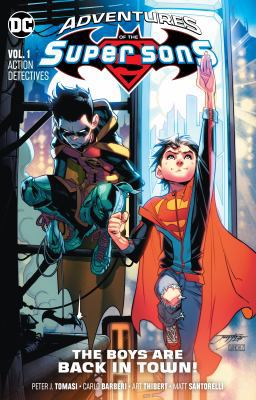 Adventures of the Super Sons Vol. 1: Action Det... 1401290582 Book Cover