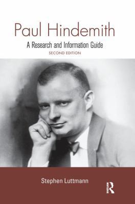 Paul Hindemith: A Research and Information Guide 1138994804 Book Cover