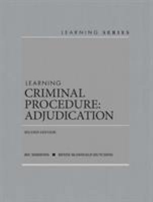 Learning Criminal Procedure: Adjudication (Lear... 1642424234 Book Cover
