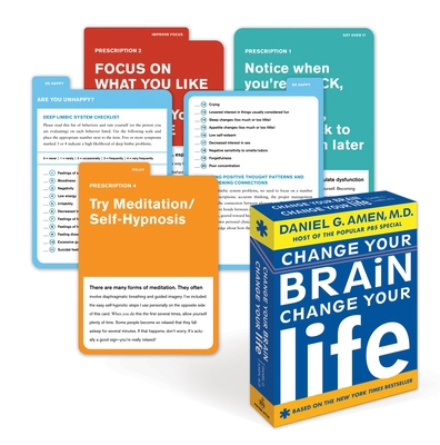 Change Your Brain, Change Your Life Flashcards 0307464571 Book Cover