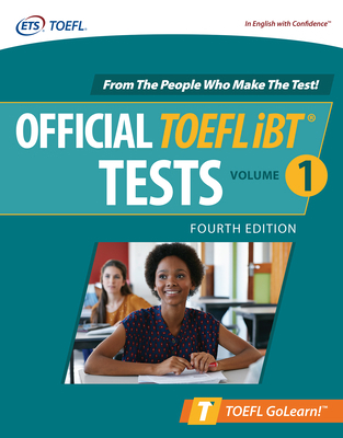 Official TOEFL IBT Tests Volume 1, Fourth Edition 126047335X Book Cover