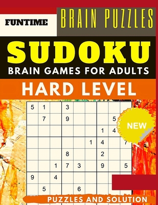Hard Sudoku Puzzle Book for Adults 6063329099 Book Cover