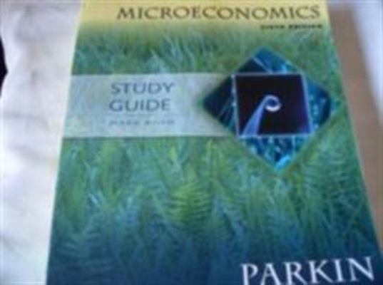 Microeconomics Study Guide 0201959763 Book Cover