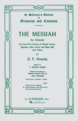 Messiah (Oratorio, 1741): Chorus Parts 0793555019 Book Cover