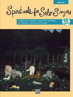 Spirituals for Solo Singers: Medium High Voice,... 0739000594 Book Cover