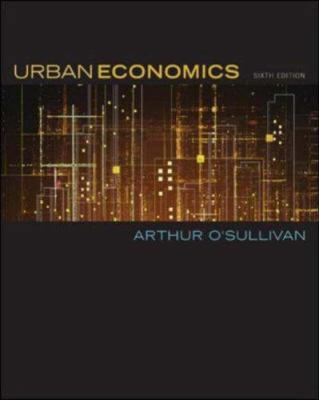 Urban Economics 0072984767 Book Cover