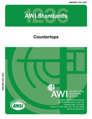 ANSI/AWI 1236-2022 - Countertops : AWI Standards