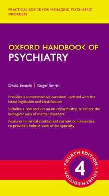 Oxford Handbook of Psychiatry 0198795556 Book Cover