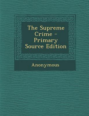 Supreme Crime 1287767486 Book Cover
