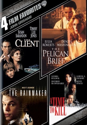 4 Film Favorites: John Grisham            Book Cover