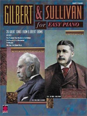 Gilbert and Sullivan for Easy Piano 1575603519 Book Cover